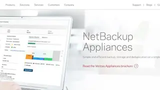 Veritas NetBackup Appliance screenshot
