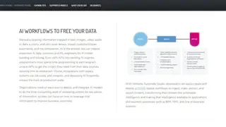 Veritone Automate Studio screenshot