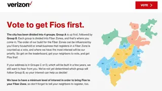 Verizon Fios screenshot