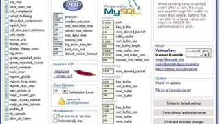 VertrigoServ screenshot