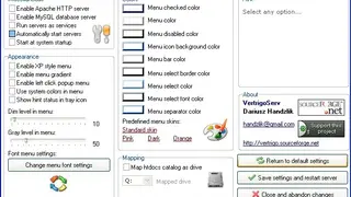 VertrigoServ screenshot