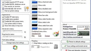 VertrigoServ screenshot