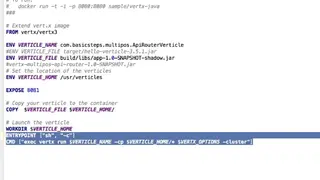 Vertx screenshot