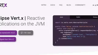 Vertx screenshot