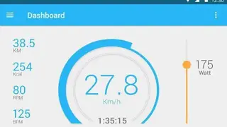 Vescape Exercise Bike & Cross Trainer Workout App screenshot