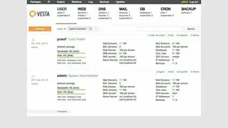 Vesta Configuration Management System screenshot