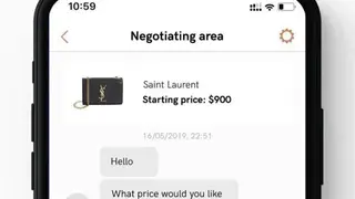 Vestiaire Collective screenshot