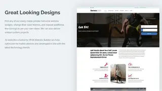 VEVS trainer sites screenshot