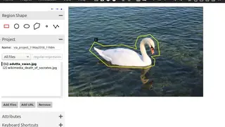 VGG Image Annotator (VIA) screenshot