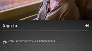 VIA Rail screenshot