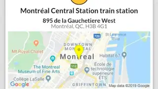 VIA Rail screenshot