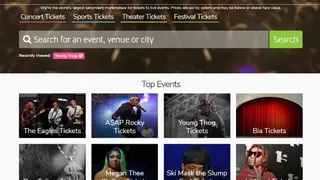 Viagogo screenshot