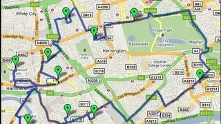 Viamente Route Planner screenshot