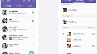 Viber screenshot