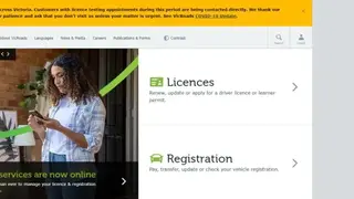VicRoads screenshot