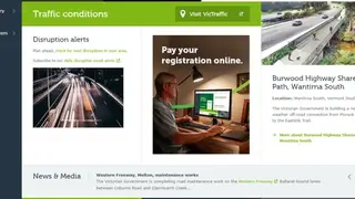 VicRoads screenshot