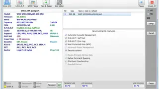 Victoria SSD/HDD screenshot