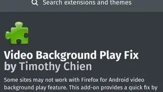 Video Background Play Fix screenshot