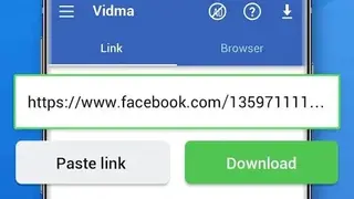 Video downloader for Facebook – AhaSave screenshot