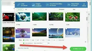 Video Downloader GetThemAll screenshot