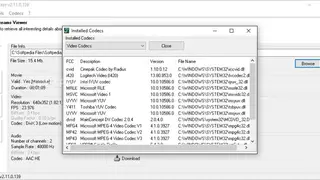 Video Inspector screenshot