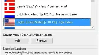 Video Inspector screenshot