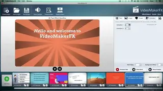 VideoMakerFX screenshot