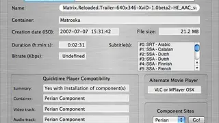 VideoSpec screenshot