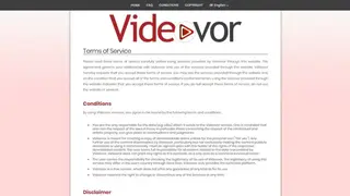 Videovor screenshot