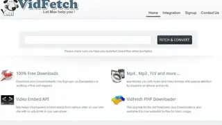 VidFetch screenshot