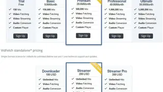 VidFetch screenshot
