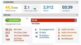vidIQ screenshot
