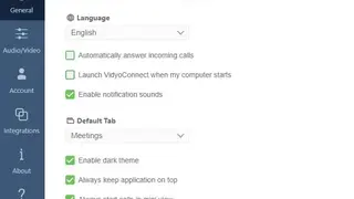 VidyoConnect screenshot