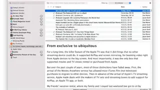 ViennaRSS screenshot