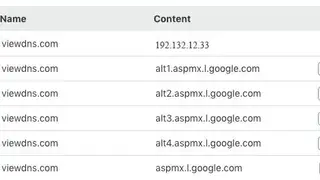 ViewDNS screenshot