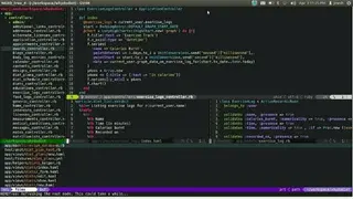 Vim screenshot