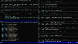 Vim screenshot