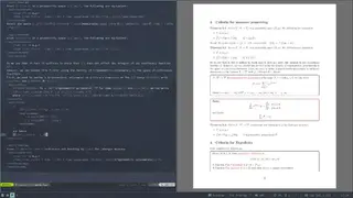 Vim-LaTeX screenshot