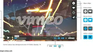 Vimeo API screenshot