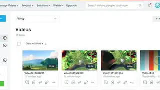 Vimeo API screenshot