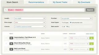 Vimeo Music Store screenshot