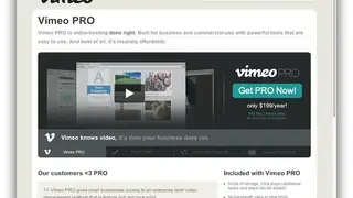 Vimeo Pro screenshot
