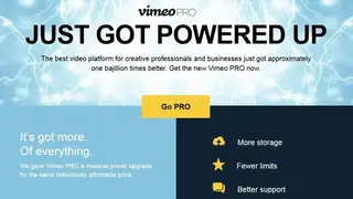 Vimeo Pro screenshot