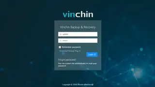 Vinchin Backup & Recovery screenshot