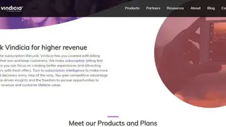 Vindicia screenshot