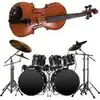 Violin and Drums: Beat Maker. Music maker