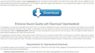 ViPER4Android screenshot