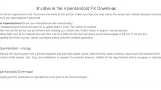 ViPER4Android screenshot
