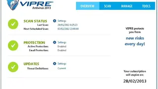 VIPRE Antivirus screenshot