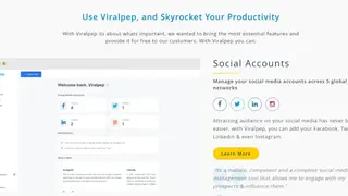 Viralpep screenshot